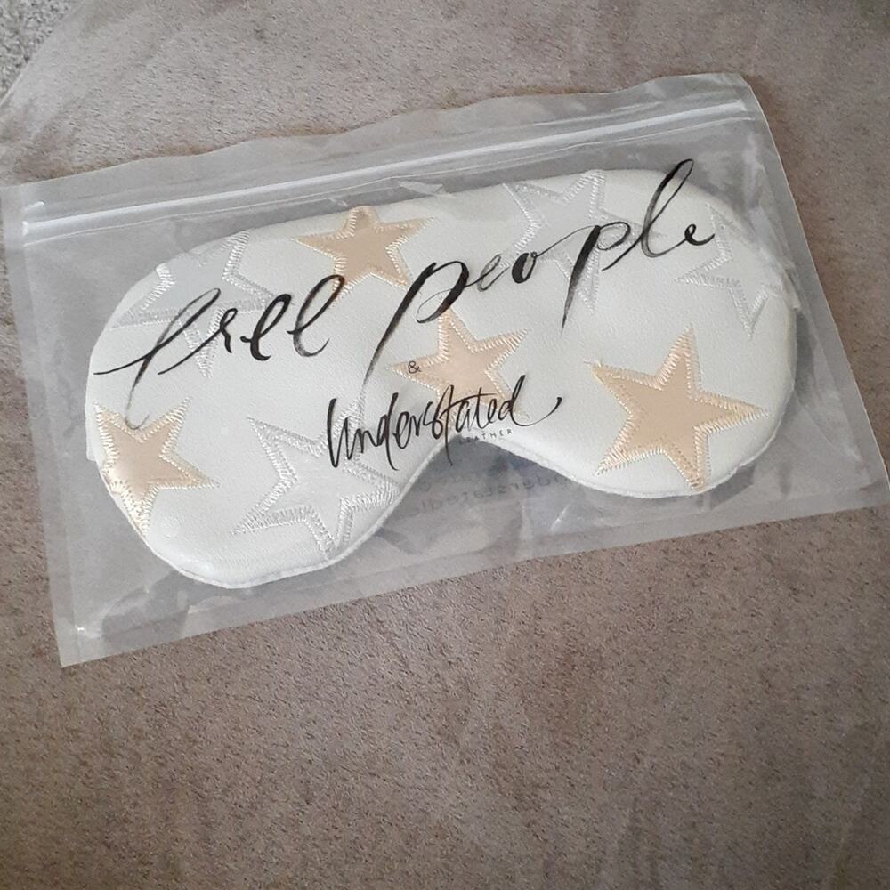 FREE PEOPLE new understated leather mask, NIB